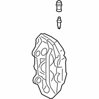 OEM 2020 Ford Mustang Caliper - JR3Z-2B120-A