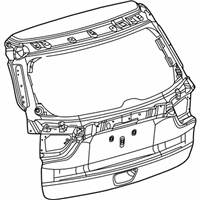 OEM Jeep Compass LIFTGATE - 68242348AA