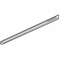 OEM 2004 Hyundai Elantra Moulding Assembly-Front Door Waist Line, LH - 87711-2D500