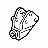 OEM Ford Radius Arm Bracket - 4C2Z-3B095-BA