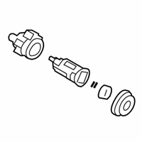 OEM 2014 Jeep Compass Cylinder-Door Lock - 5191980AA
