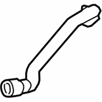 OEM 2014 BMW ActiveHybrid 3 Coolant Hose - 17-12-7-605-321