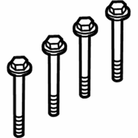 OEM Jeep Screw-HEXAGON FLANGE Head - 6106300AA