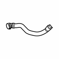 OEM BMW X3 Engine Radiator Hose - 17-12-7-535-531