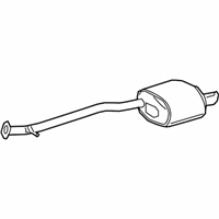 OEM 2019 Lexus IS350 Exhaust Tail Pipe Assembly, Left - 17440-31210