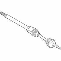 OEM 2018 Lincoln Continental Axle Assembly - G3GZ-3B436-B