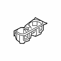 OEM 2018 BMW 530i xDrive Drink Holder, Centre Console - 51-16-6-833-813