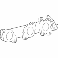 OEM 2004 Toyota Tundra Exhaust Manifold - 17141-62110