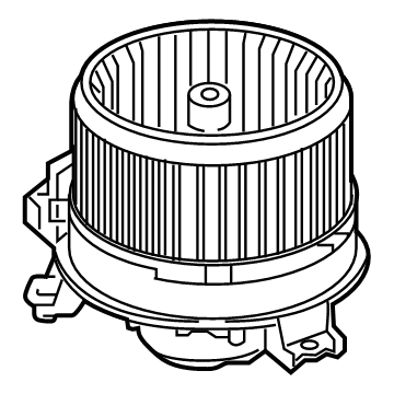 OEM 2022 Acura TLX Motor Assembly, With Fan - 79310-TJB-A41