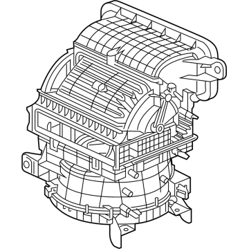 OEM Acura TLX Blower Sub-Assembly - 79305-TGV-A41