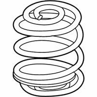 OEM 2012 GMC Terrain Coil Spring - 20827083