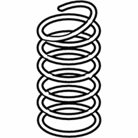 OEM Infiniti Q60 Front Spring - 54010-1ND2A