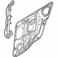 OEM 2005 Ford Freestyle Window Regulator - 8A4Z7424994A