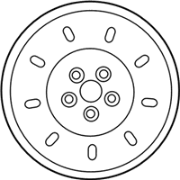 OEM 2000 Ford Taurus Spare Wheel - YF1Z-1007-EA