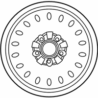 OEM 2004 Mercury Sable Wheel, Steel - YF1Z-1007-FA