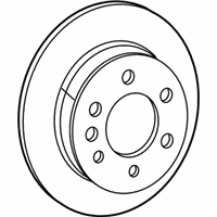 OEM 2007 Dodge Sprinter 2500 Brake Rotor - 68013764AA