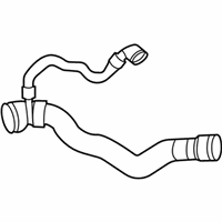 OEM BMW X4 HOSE, RADIATOR-ENGINE - 17-12-8-670-667