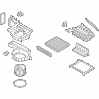 OEM 2019 Kia K900 Blower Unit - 97100J6200
