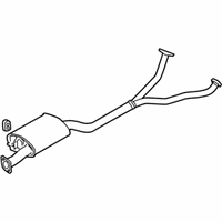 OEM 2007 Hyundai Santa Fe Center Muffler Assembly - 28650-2B150