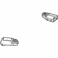 OEM Saturn Motor, Sun Roof Sunshade - 94713371