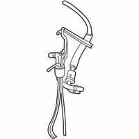 OEM 2002 Chrysler Sebring Hose-Emissions Vacuum Lines - MR431591