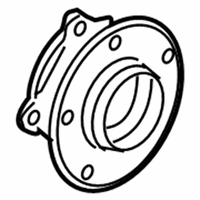 OEM 2008 BMW M6 Wheel Hub With Bearing, Front - 31-22-2-282-670