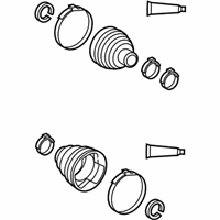 OEM 2018 Lexus ES350 Boot Kit, Front Drive Shaft - 04428-06570