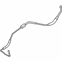 OEM 2005 Ford Mustang Rear AC Hose - 4R3Z-19835-AA