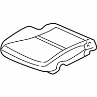 OEM 2004 Honda Civic Pad Assembly, Left Front Seat Cushion - 81532-S5P-A04