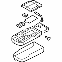 OEM 2005 Lincoln Town Car Armrest Assembly - 5W1Z-5467112-AAD