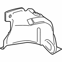 OEM 2015 BMW M235i xDrive Cover, Wheel Arch, Rearsection, Front Right - 51-71-7-356-824
