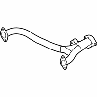 OEM Kia Sorento Center Muffler Assembly - 286503E700