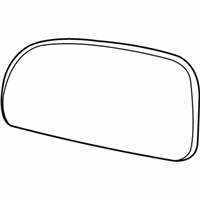 OEM GMC Envoy Mirror Glass - 88980574