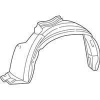 OEM Toyota RAV4 Fender Liner - 53875-42012