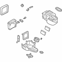 OEM 2002 Infiniti I35 Blower & Cooling Assembly-Front - 27210-5Y01A