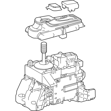 OEM 2022 Lexus NX350h FLOOR SHIFT ASSY, TR - 33550-78050