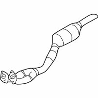 OEM 1995 BMW 740i Catalytic Converter - 18-30-1-745-011