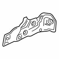 OEM BMW X5 Heat Shield, Engine Mount, R - 51-75-7-424-921