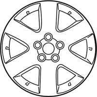 OEM 2007 Nissan Quest Aluminum Wheel - 40300-ZM71A