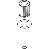 OEM BMW 745Li Oil Filter Element Set - 11-42-7-511-161