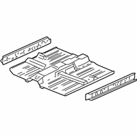 OEM 1998 Honda Civic Floor, FR. - 65100-S02-A11ZZ