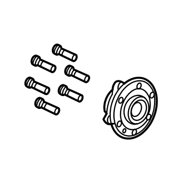 OEM 2022 Cadillac Escalade ESV Hub Assembly - 13536121