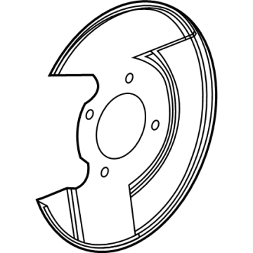 OEM 2022 Cadillac Escalade ESV Backing Plate - 84252200