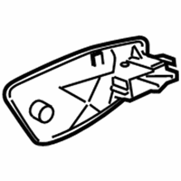 OEM 2011 BMW 1 Series M Inner Right Door Handle - 51-41-9-121-186