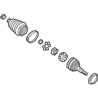 OEM Pontiac Joint Kit, Front Wheel Drive Shaft Cv (W/Boot) - 26039155