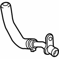 OEM BMW 740i Coolant Pipe, Flow - 11-53-7-583-902