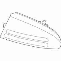 OEM Chrysler Lamp-Tail Stop Backup - 4780062AG
