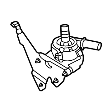 OEM 2021 Lincoln Aviator Auxiliary Pump - L1MZ-18D473-BAC