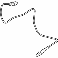 OEM 2011 BMW 1 Series M Oxygen Sensor Rear - 11-78-7-589-475