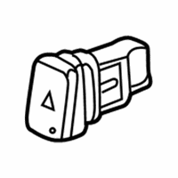 OEM 2004 Acura MDX Switch Assembly, Hazard (Gun Metallic) - 35510-S3V-A02ZC